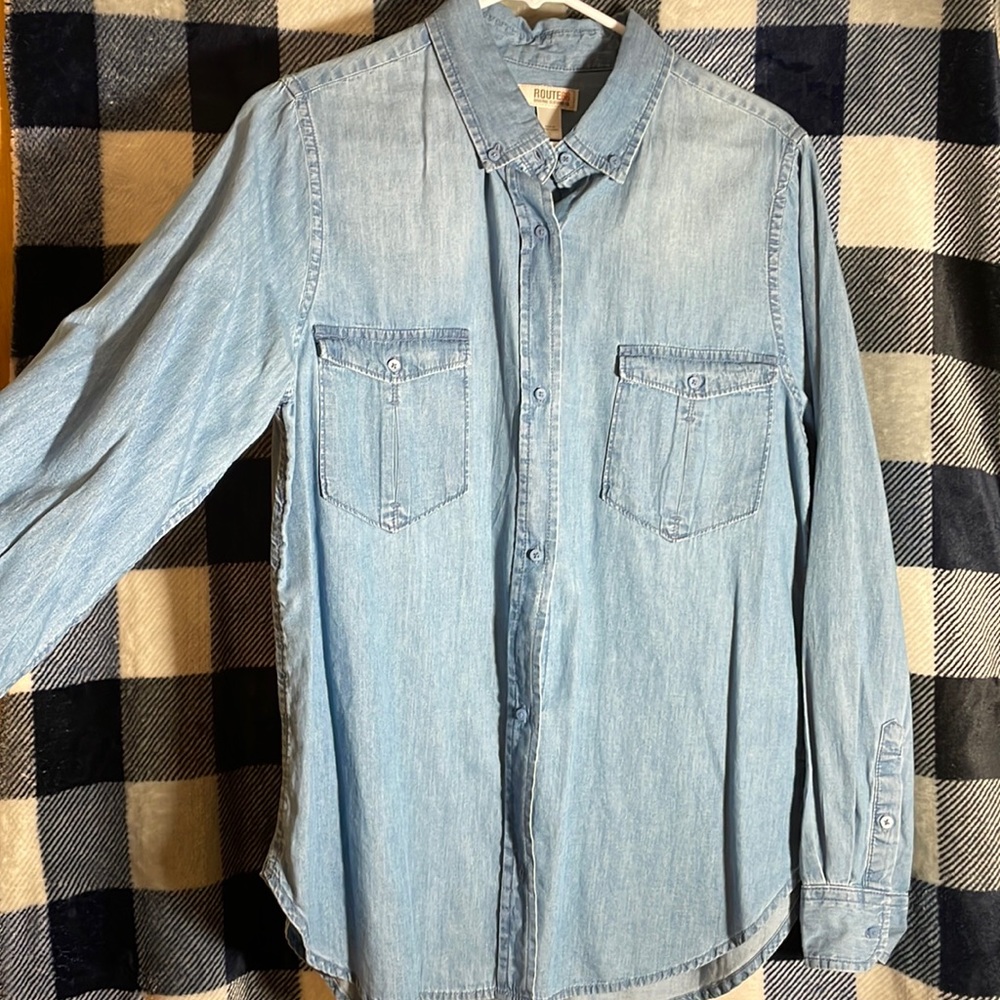 Route 66 Jean Top/shacket